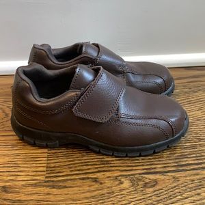 Boys Brown Dress Up Shoes - Little boy size 12